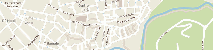 Mappa della impresa biscetti emanuela a RIETI