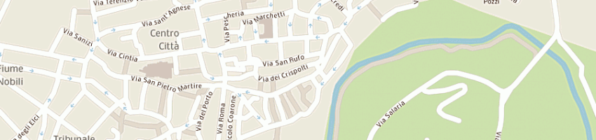 Mappa della impresa ristorante zio ba' di caramignoli tamara a RIETI