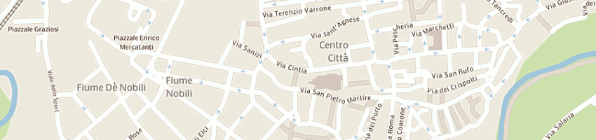 Mappa della impresa associazione culturale centro arades a RIETI