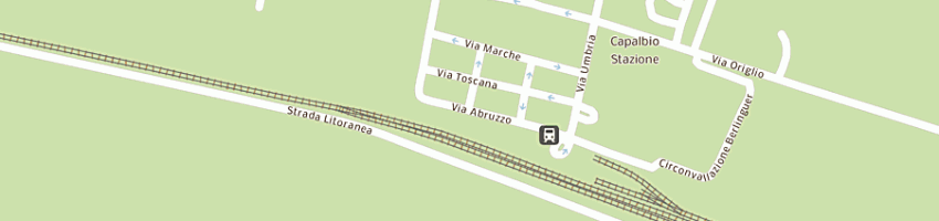 Mappa della impresa ina assitalia grosseto di luigi franco moretti a CAPALBIO