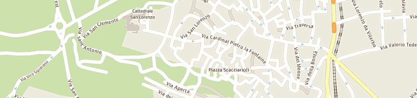 Mappa della impresa taschini lorenzo a VITERBO