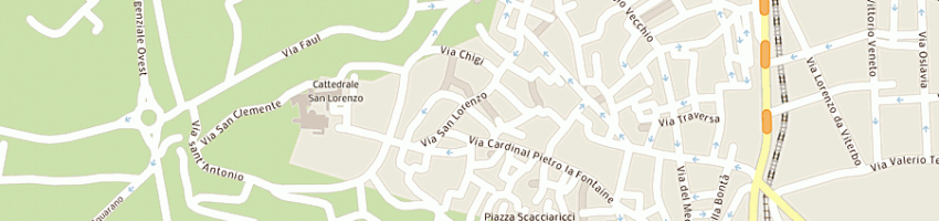 Mappa della impresa castaldi giacinto a VITERBO