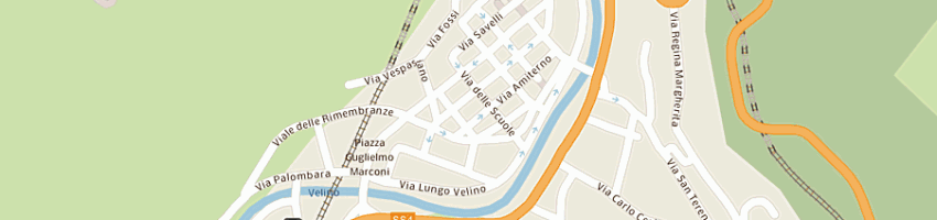 Mappa della impresa comune di antrodoco ''centro giovanile'' a ANTRODOCO