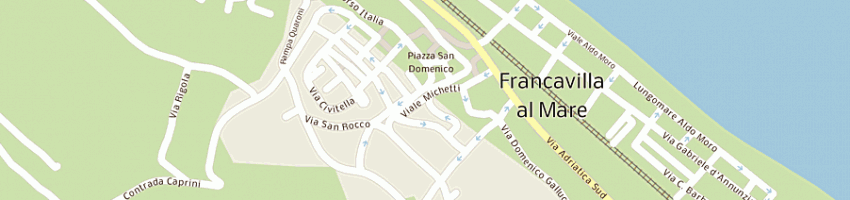 Mappa della impresa lando francesco a FRANCAVILLA AL MARE