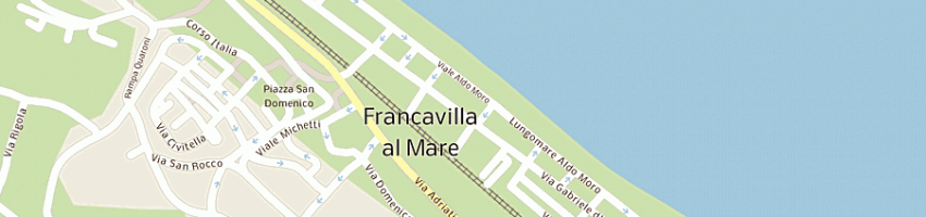 Mappa della impresa cigliano impianti sas a FRANCAVILLA AL MARE