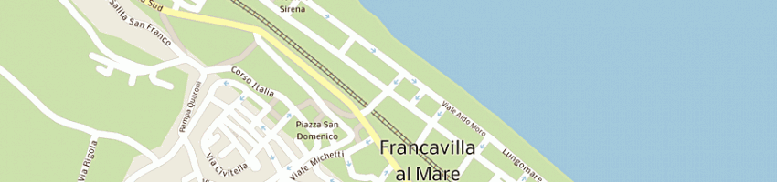 Mappa della impresa boutique chantal a FRANCAVILLA AL MARE