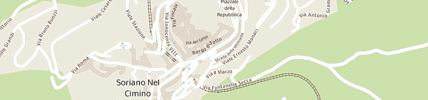 Mappa della impresa studio orte srl a SORIANO NEL CIMINO