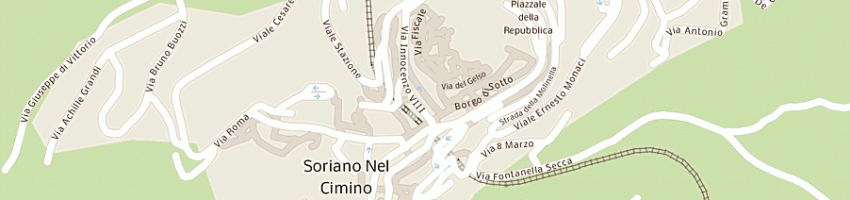 Mappa della impresa nicolamme nando a SORIANO NEL CIMINO