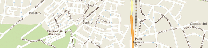 Mappa della impresa coiffeur d'art grstudio di pecci roberto a VITERBO