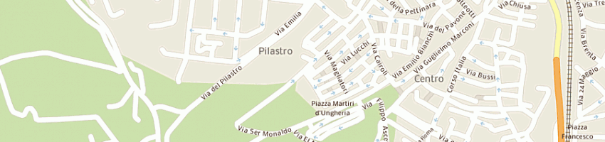 Mappa della impresa istituto di vigilanza privata provviterbo srl a VITERBO