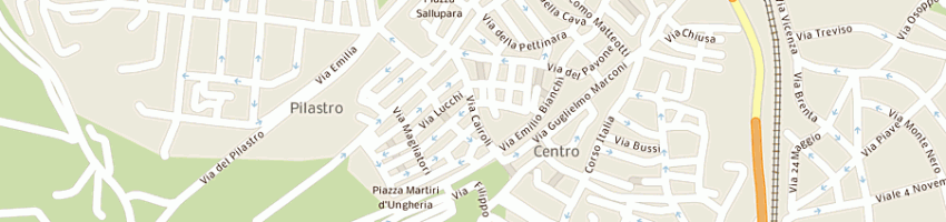 Mappa della impresa feligat di badini stefano a VITERBO
