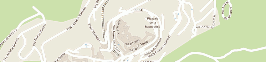 Mappa della impresa poste italiane spa a CASTELLI