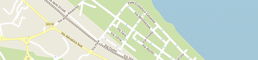Mappa della impresa ottica de simone a FRANCAVILLA AL MARE