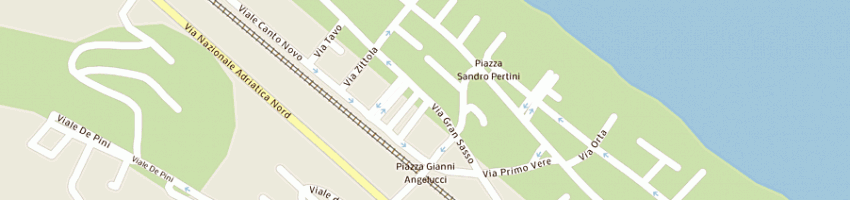 Mappa della impresa piattelli maurizio a FRANCAVILLA AL MARE