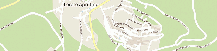 Mappa della impresa bar trattoria carota a LORETO APRUTINO