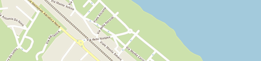 Mappa della impresa park hotel alcione - srl a FRANCAVILLA AL MARE