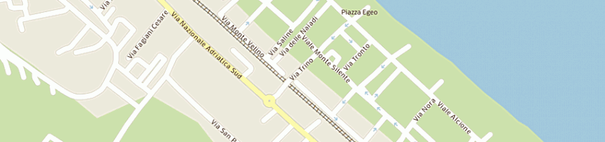 Mappa della impresa ristobar pizzeria gigiotto a CHIETI