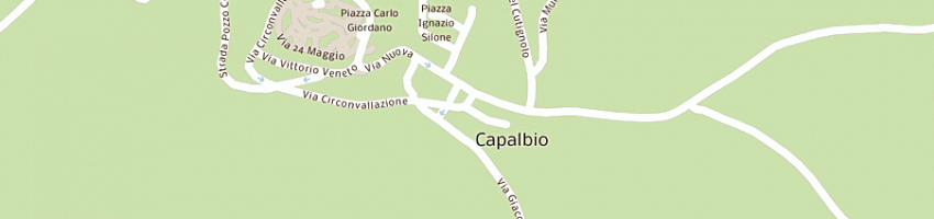 Mappa della impresa maurizio rossi srl a CAPALBIO