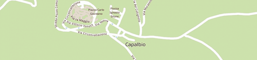 Mappa della impresa baglioni vitaliano a CAPALBIO