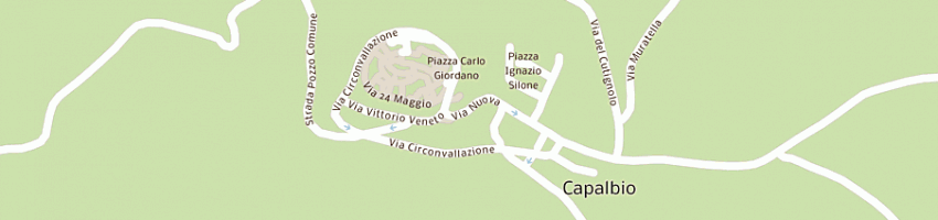 Mappa della impresa sandoletti francesca a CAPALBIO