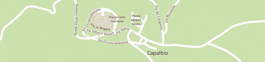 Mappa della impresa associazione capalbio sport a CAPALBIO