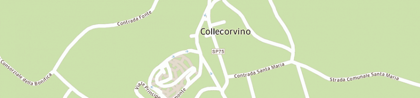 Mappa della impresa autotrasporti flli berardinucci ge l a COLLECORVINO