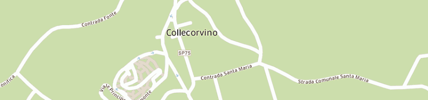 Mappa della impresa parrucchieri 2000 snc a COLLECORVINO