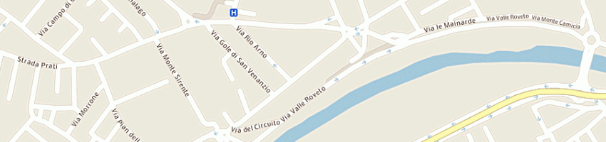 Mappa della impresa de berardis rio a PESCARA