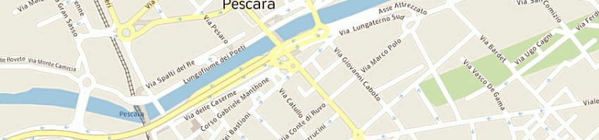 Mappa della impresa baltour agenzia viaggi a PESCARA