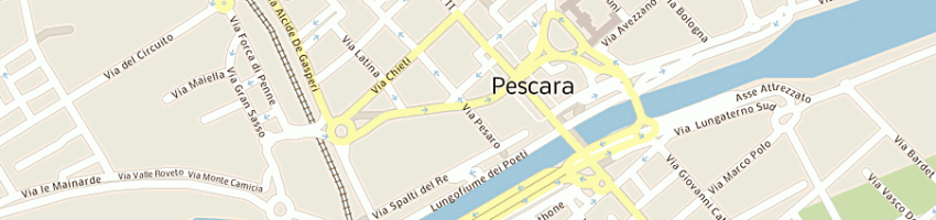 Mappa della impresa cavallone giuseppe a PESCARA