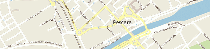 Mappa della impresa marchese benito a PESCARA