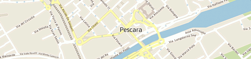 Mappa della impresa geocart professional services srl a PESCARA