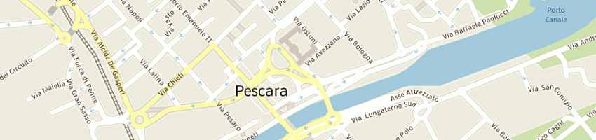 Mappa della impresa prefettura a PESCARA