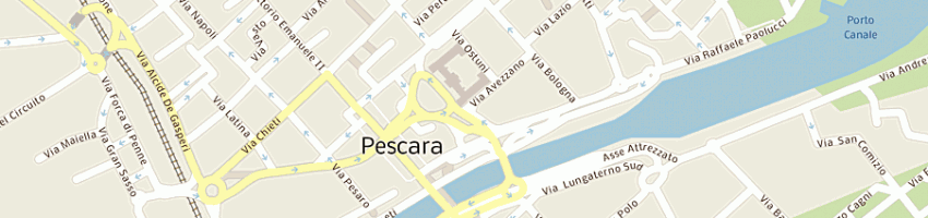 Mappa della impresa croce rossa italiana a PESCARA