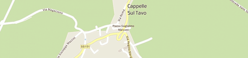Mappa della impresa istituto estetico sante' di federico angela a CAPPELLE SUL TAVO