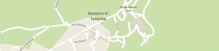 Mappa della impresa comune di bassano in teverina per pulizia locale a BASSANO IN TEVERINA