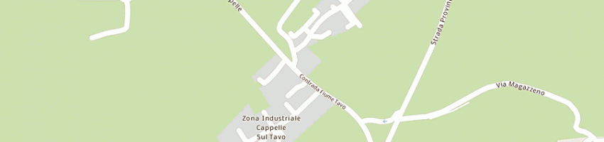Mappa della impresa pista dell'adriatico go - kart a CAPPELLE SUL TAVO