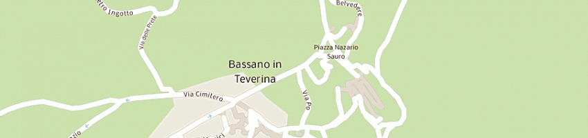 Mappa della impresa il cero di pugliesi ae de alessandris a(snc) a BASSANO IN TEVERINA