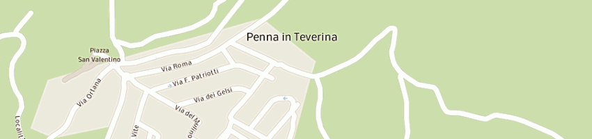 Mappa della impresa ciuchi alberto a PENNA IN TEVERINA