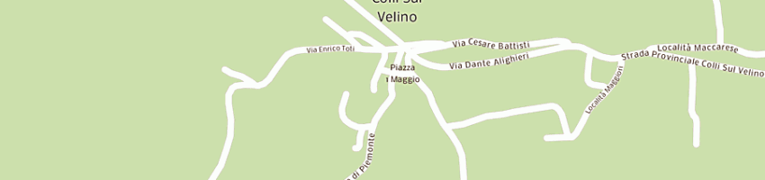 Mappa della impresa sapre srl a COLLI SUL VELINO