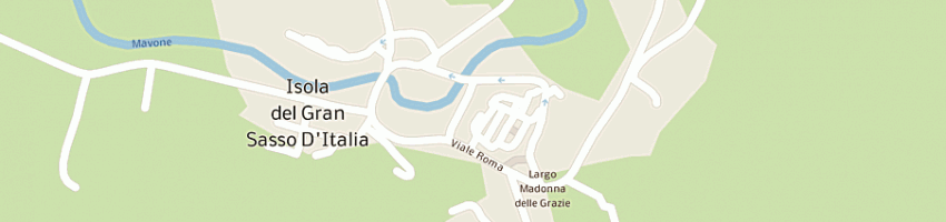 Mappa della impresa sar srl a ISOLA DEL GRAN SASSO D ITALIA