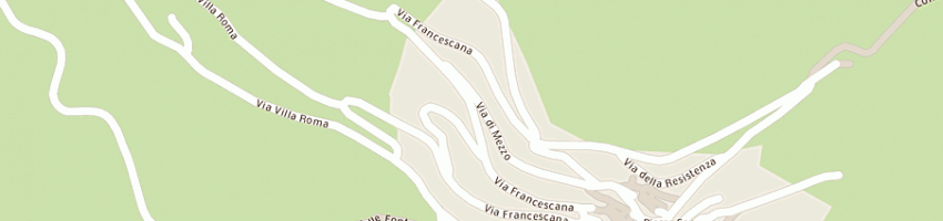 Mappa della impresa santuario francescano a POGGIO BUSTONE