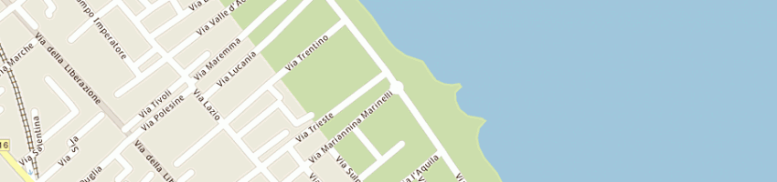 Mappa della impresa agenzia immobiliare mare verde a MONTESILVANO