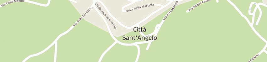Mappa della impresa bar rosticceria d'arcangelo a CITTA SANT ANGELO