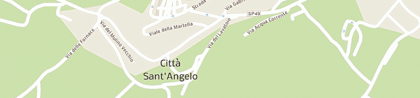 Mappa della impresa d'andreamatteo carlo a CITTA SANT ANGELO