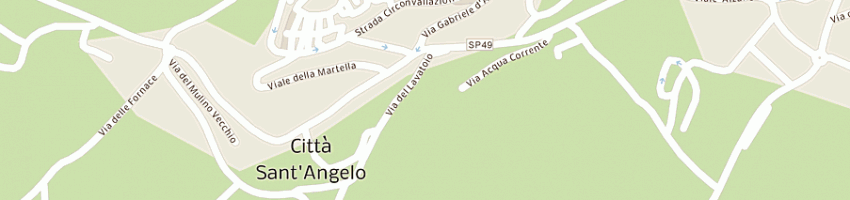 Mappa della impresa municipio a CITTA SANT ANGELO