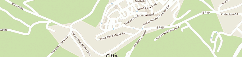 Mappa della impresa centro agrovete puglia e basilicata srl a CITTA SANT ANGELO