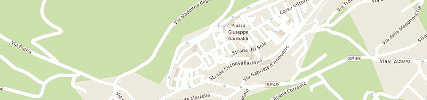 Mappa della impresa pizzeria bar pit stop a CITTA SANT ANGELO