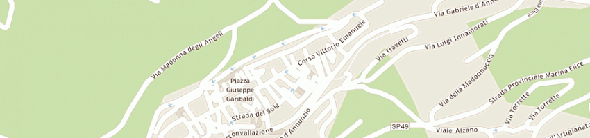 Mappa della impresa bar pizzeria sorriso di mambella antonio e c sas a CITTA SANT ANGELO