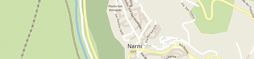 Mappa della impresa associazione turistica pro - narni a NARNI